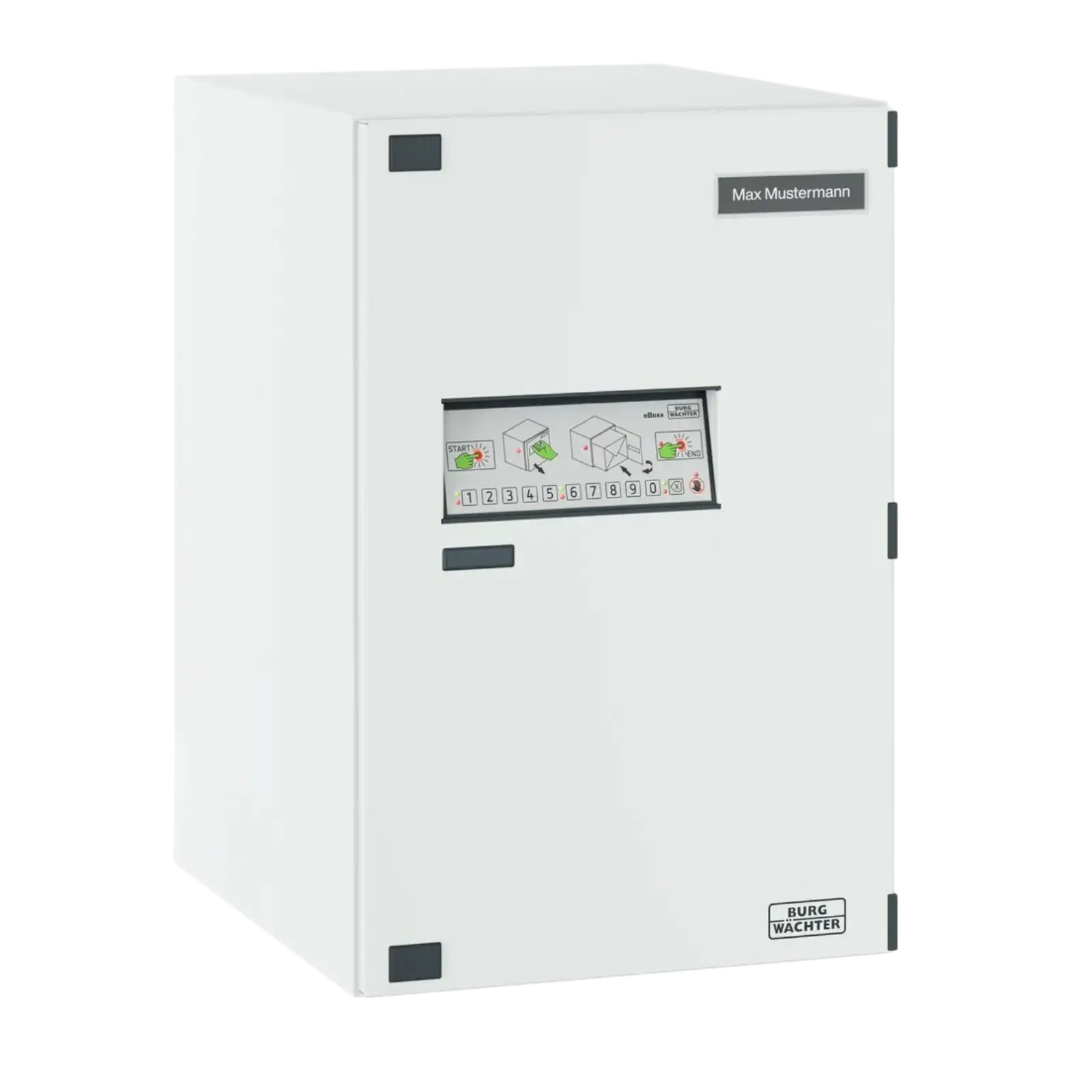 BURG-WÄCHTER Paketbox eBoxx EASY E635W - weiß