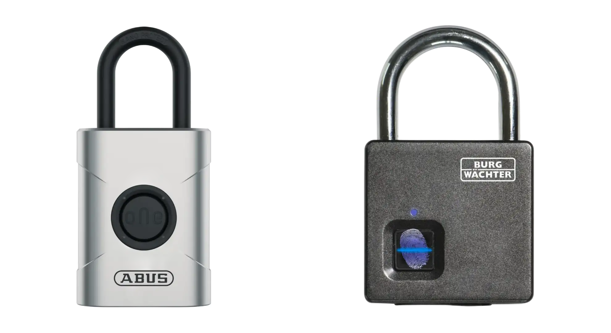 Elektronische Vorhängeschlösser von ABUS & BURG-WÄCHTER kaufen im tecsec48 Onlineshop