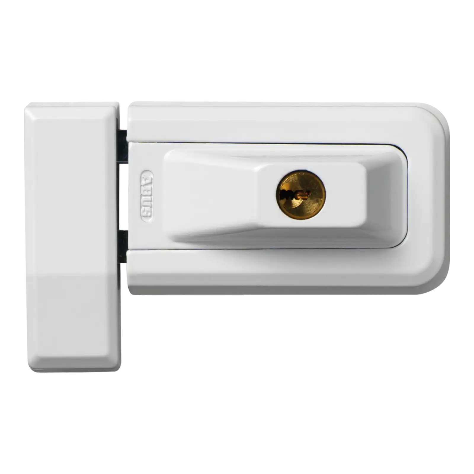 ABUS Fenster-Zusatzschloss 3030 mit schwenkbarem Schließkasten - weiß