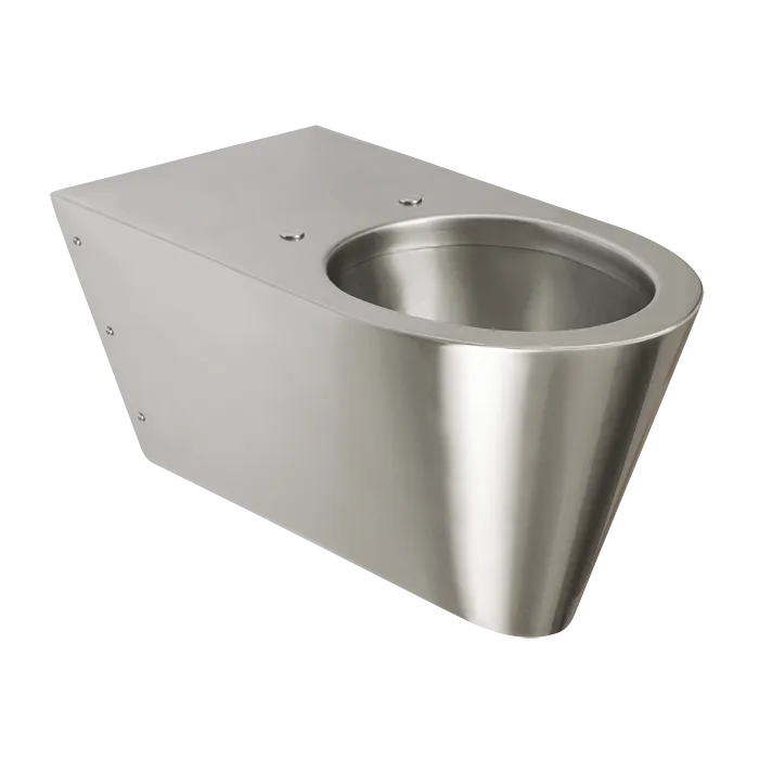 SANELA Edelstahl Toilette SLWN11, behindertengerecht, wandhängend