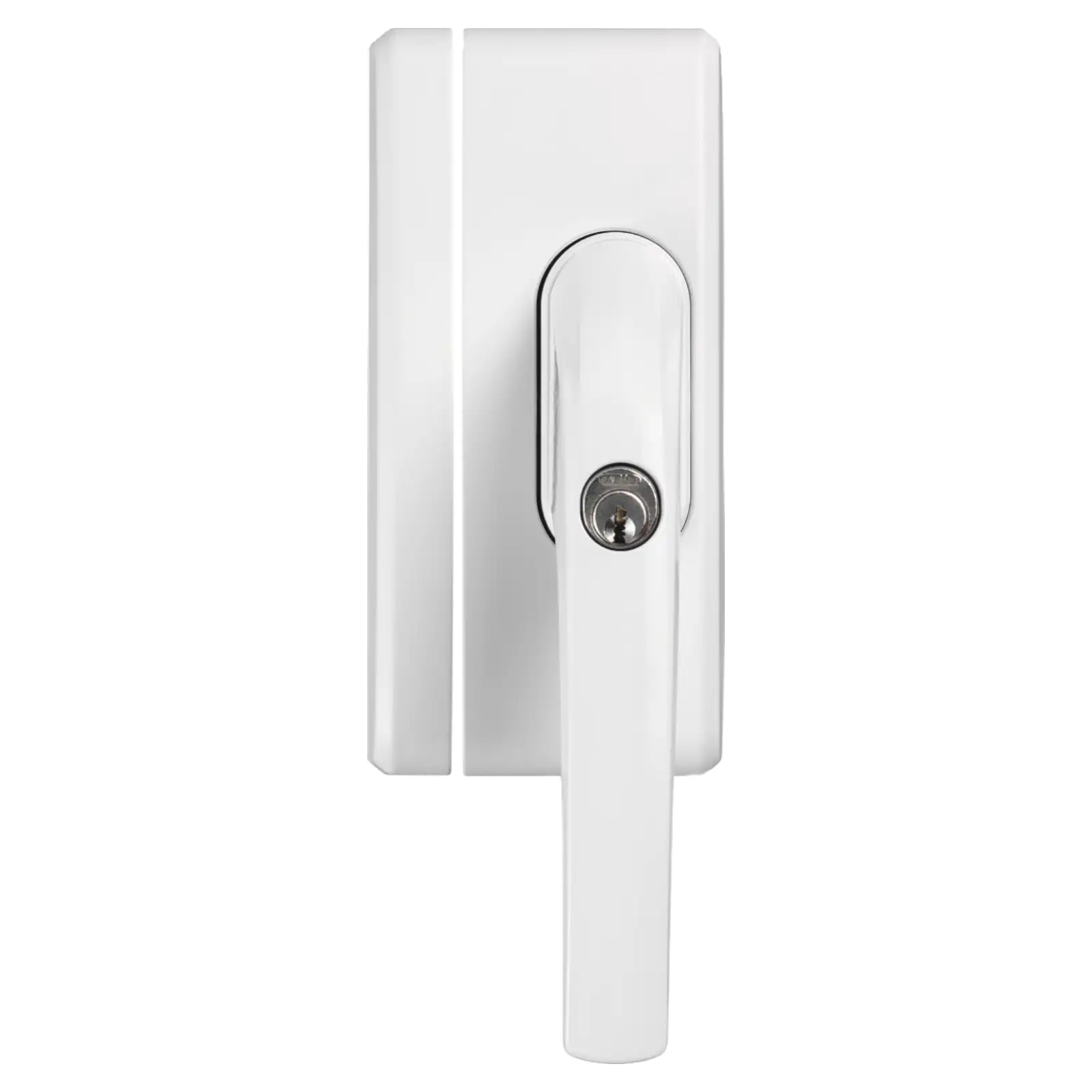 ABUS abschließbarer Fenstergriff FO400 mit optionaler Alarmfunktion - weiß
