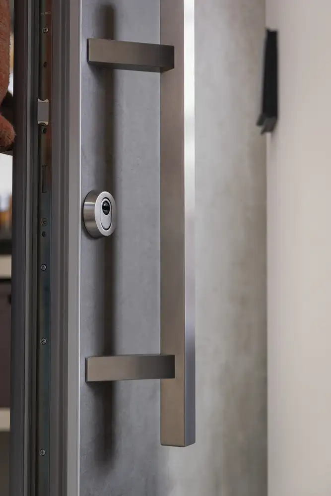 ABUS Schutzrosette mit Zylinderabdeckung RHZS415 - Montagebeispiel