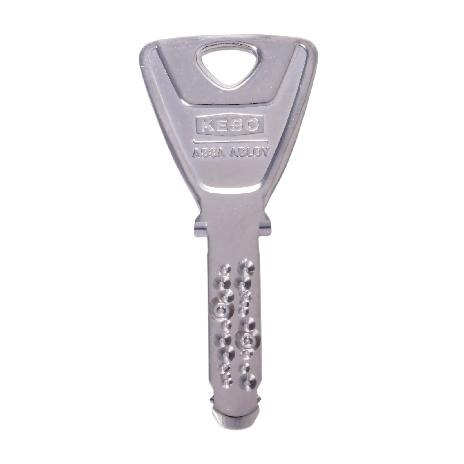 KESO 8000 Omega² Trapezschlüssel 80.B01 in Silber KESO 8000 Omega² Trapezschlüssel 80.B01 in Silber ohne Farbkappe