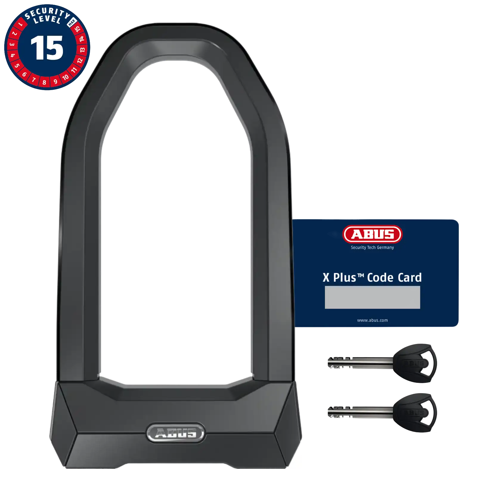 ABUS Bügelschloss Granit Super Extreme 2500 - Sicherheitslevel 15