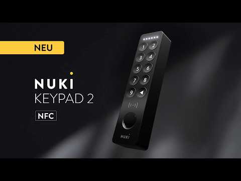 Nuki Keypad 2 NFC für elektronisches Türschloss