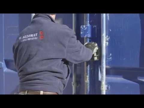 ABUS Containerschloss ConHasp Granit 215 ohne Vorhangschloss